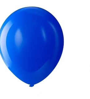Sada latexových balónků - Královsky modrá (10 ks)
