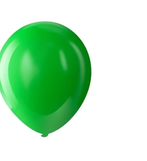 Sada latexových balónků - zelená (10 ks)