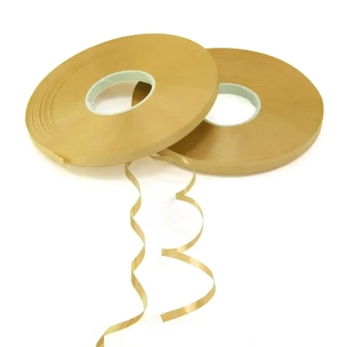 Kadeřavá stuha – zlatá (10 m, 55 mm)